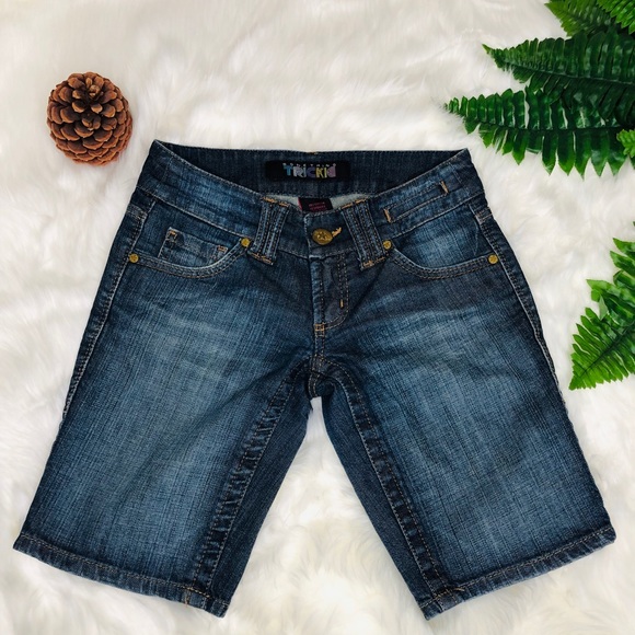 Pants - Something Trickie | Junior Denim Short | 3